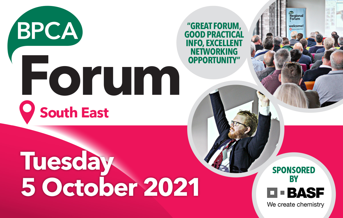 BPCA Pest control forum - south east 5 october 2021 BPCA Pest control forum - south east 5 october 2021